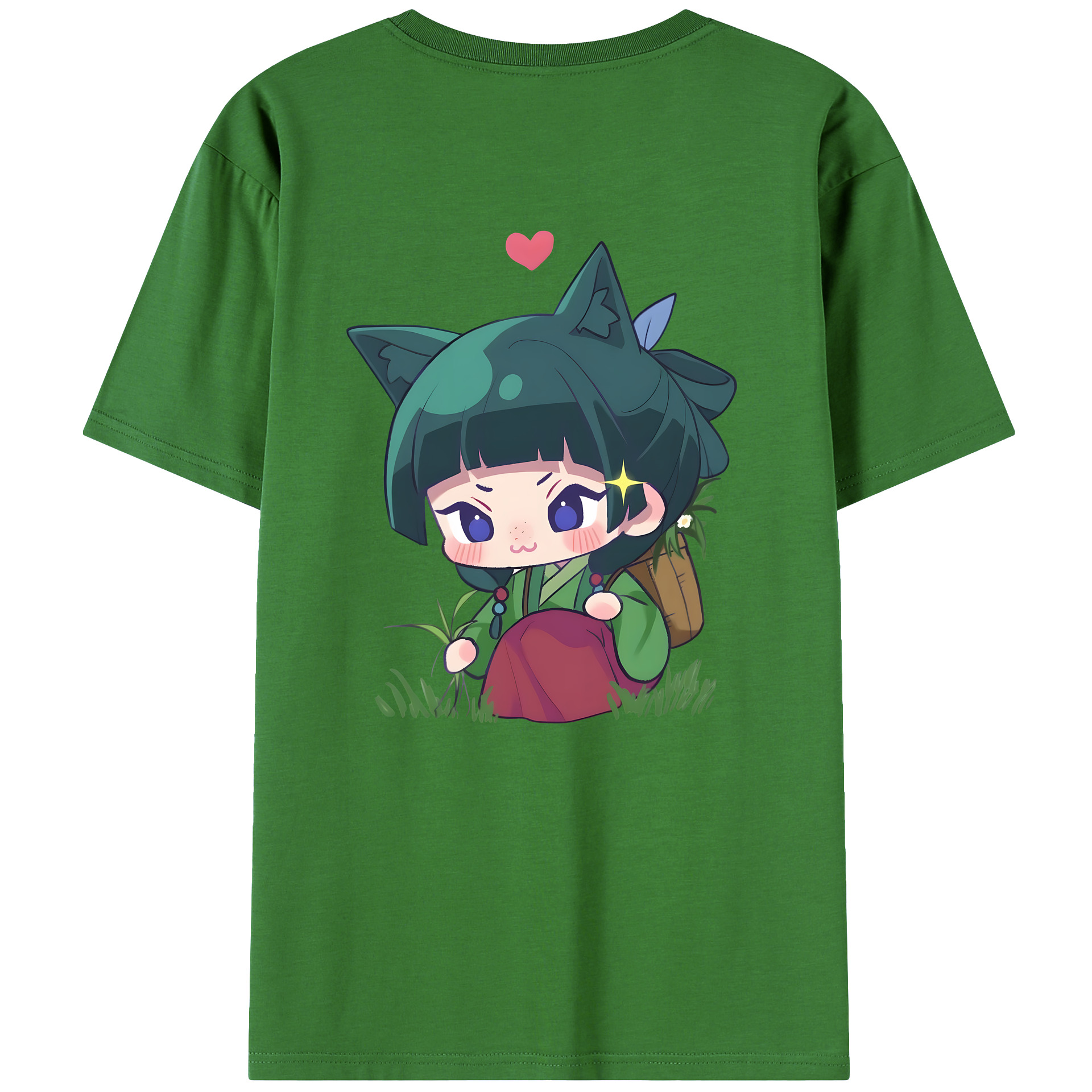 （画像用） 薬屋のひとりごと The Apothecary Diaries レディース半袖Tシャツ(バックプリント)